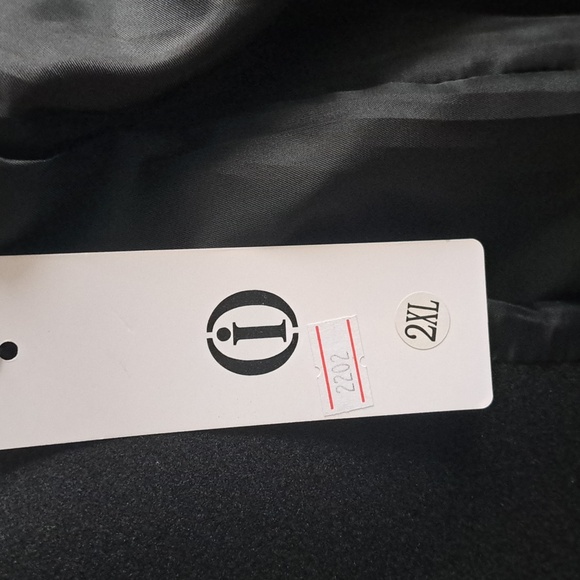 (i) Woman Fall Winter Coat Double Breasted Midi Peacoat Trench Coat XXL NWT #278 - Picture 11 of 11